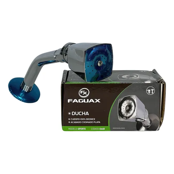 Regadera Oporto De Ducha Cuerpo 100% De Bronce Faguax