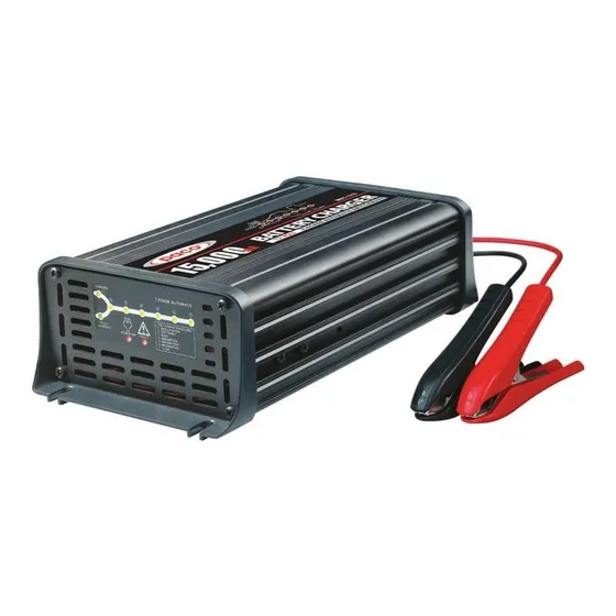 Cargador Bateria 12v 15 Amperios Inteligente Para Gel Y Agm