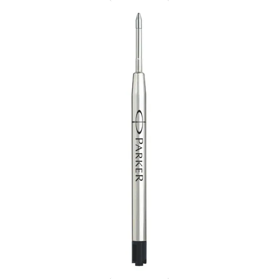 Repuesto Quinkflow Parker - Unidad  Color de la tinta Negro Color del exterior Plateado