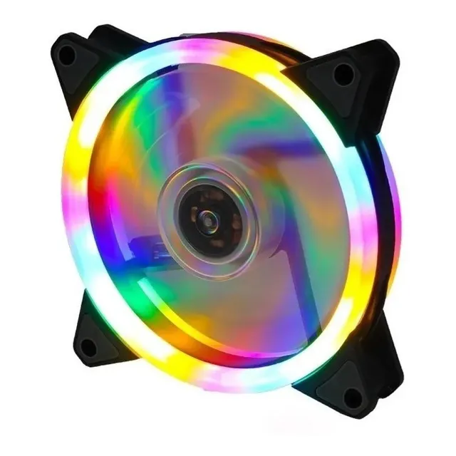 Ventilador Gamer Para Cpu 12cm Universal 3 O 4 Pines Molex