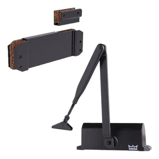 Mola Aérea Dorma Ma 200/4 Preto Com Suporte Porta De Vidro
