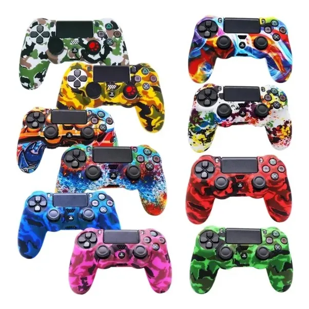 Protector De Silicon Para Ps4 (varios Diseños)