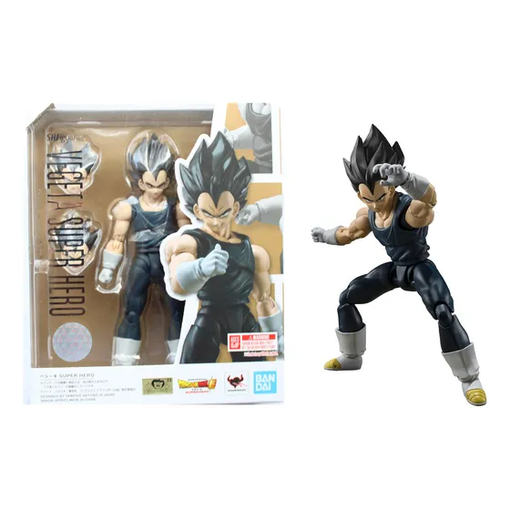 Figura De Acción S.h. Figuarts Vegeta Dragon Ball Super Hero Bandai