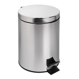 Bote De Basura Con Pedal 3l Cromo Bote De Basura Con Pedal 3l Cromo