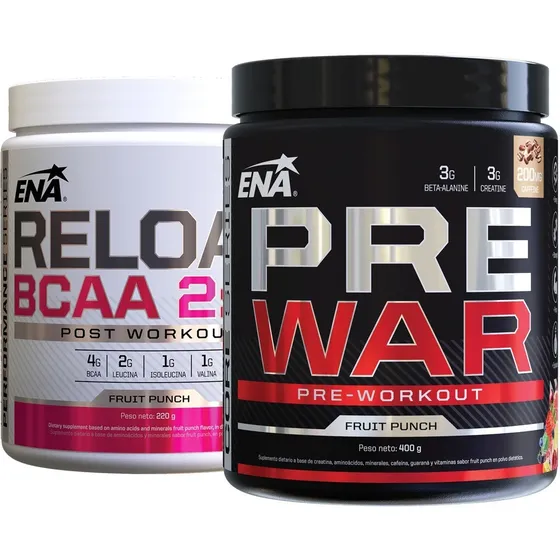 Pre Post Entreno Prewar + Reload Energia Y Recuperación Ena