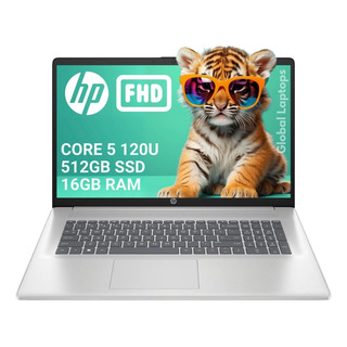 Laptop Hp Pavilion 2025 Core 5 16gb 512gb Ssd Fhd 17-cn4033 Color Plateado Laptop Hp Pavilion 2025 Core 5 16gb 512gb Ssd Fhd 17-cn4033 Color Plateado
