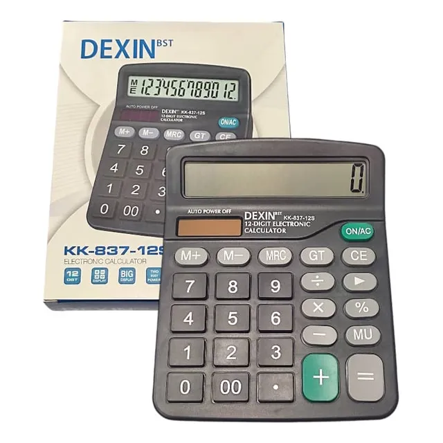 Calculadora Digital Dexin 12 Dígitos Oficina