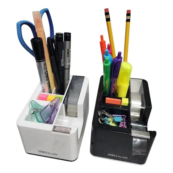 Dispensador De Teipe 3/4 + Organizador De Escritorio