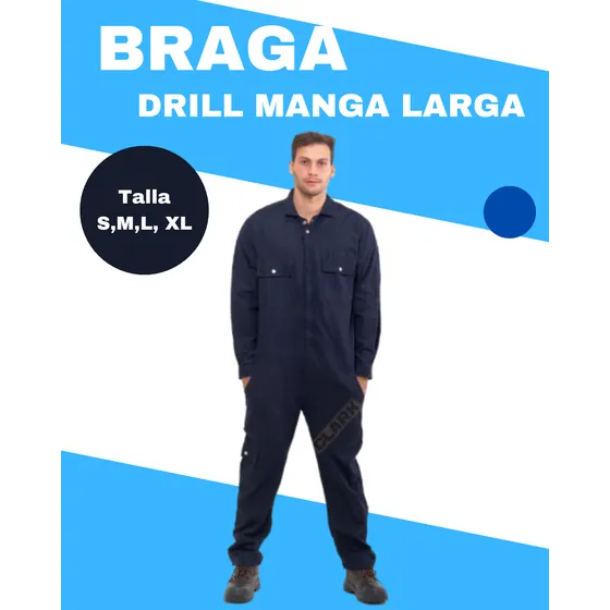 Braga Industrial Manga Larga Obrero