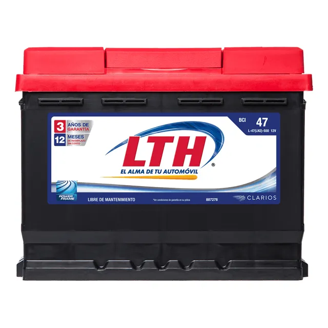 Bateria Para Auto Lth 12v 550 Amp Modelo L-47-550