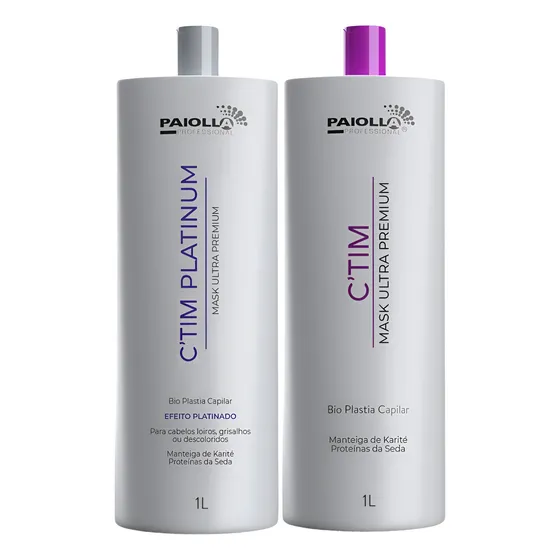 2 Progressiva Paiolla C'tim Liso Perfeito E Platinum Litro