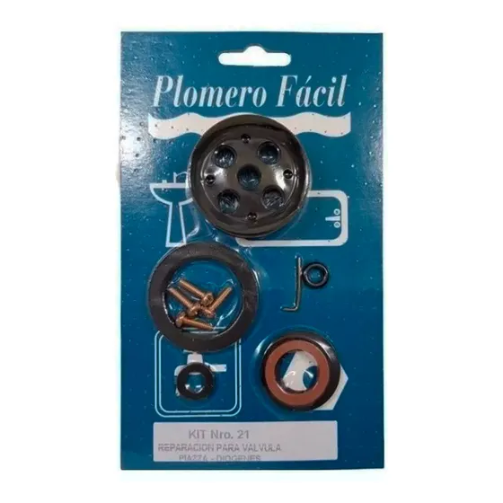 Kit Reparación Plomero Fácil N° 21 Válvula Diógenes Y Piazza
