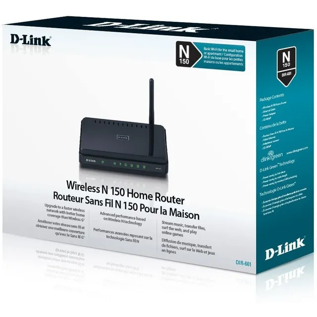 Router D-link Wireless N 150 Home Router.