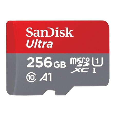 Cartão de memória SanDisk SDSQUAR-256G-GN6MA  Ultra com adaptador SD 256GB