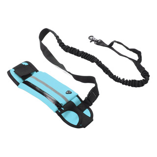 Cinturón Con Correa Para Correr Para Perros, Elástico Reflec Cinturón Con Correa Para Correr Para Perros, Elástico Reflec