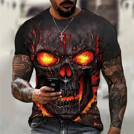 Franelas Caballero  Sublimada 3d Nueva Tendencia S,m,l Xl