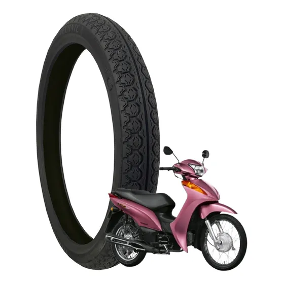 Pneu Dianteiro Aro 17 Biz125 Crypton 60/100-17 Tiger Technic