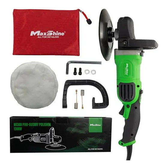 Pulidora Maxshine M1300 Pro - 1300w, 6 Velocidades, Disco 7
