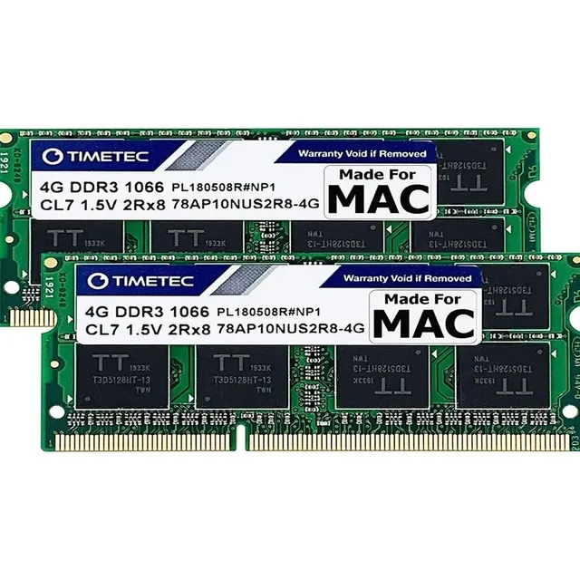 Memoria Ram 4gb Pc3-8500 1066mhz Non-ecc 1.5v Para Mac