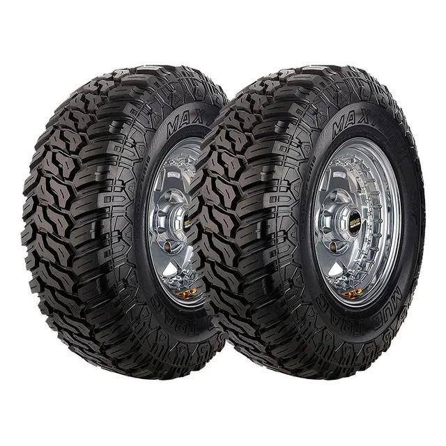 Paquete De 2 Llantas 235/75r15 Lt Maxtrek Mud Trac 104q Msi