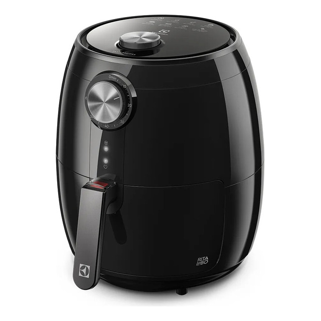 Air Fryer Fritadeira Sem Ă“leo ElĂ©trica Electrolux 3,2l Total Cesto RemovĂvel Com Timer 140... Air Fryer Fritadeira Sem Ă“leo ElĂ©trica Electrolux 3,2l Total Cesto RemovĂvel Com Timer 140...
