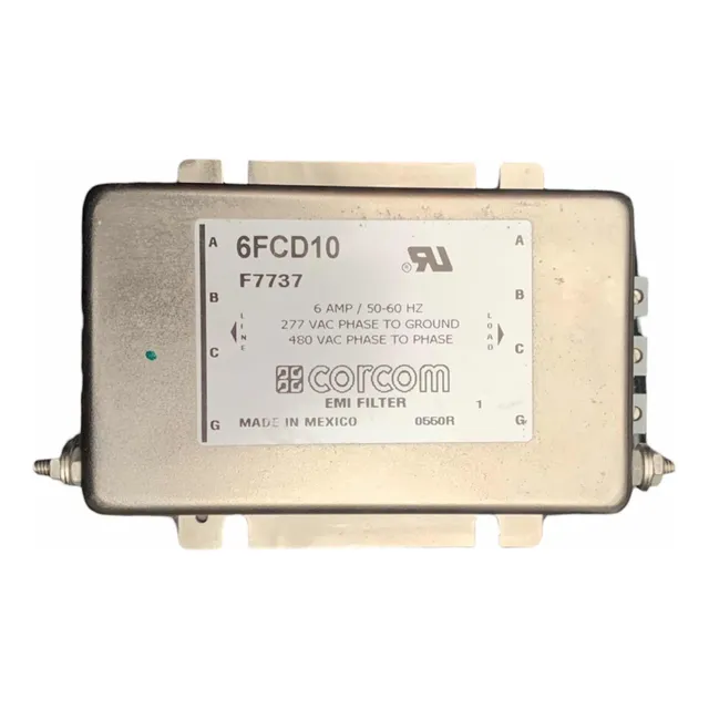 Corcom 6fcd10 F7737 Emi Filter