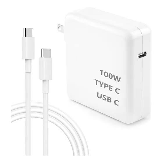 Adaptador De Corriente Usb Tipo C De 100w Para Macbook Pro