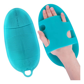 Esponja Guante Silicona Baño Exfoliante Cuerpo /facial Esponja Guante Silicona Baño Exfoliante Cuerpo /facial