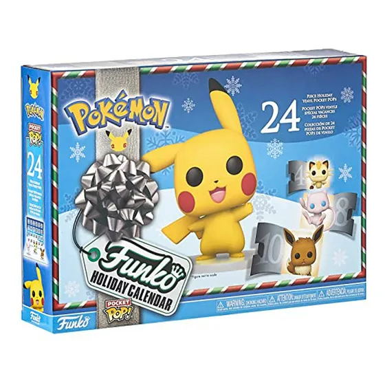 Calendario De Adviento Funko Pop! Pokémon - 24 Figuras Pop!