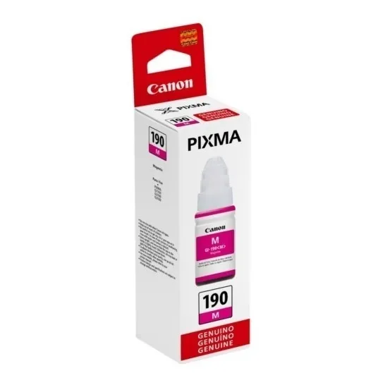 Botella De Tinta Original Canon Pixma 190 M (magenta) 70ml
