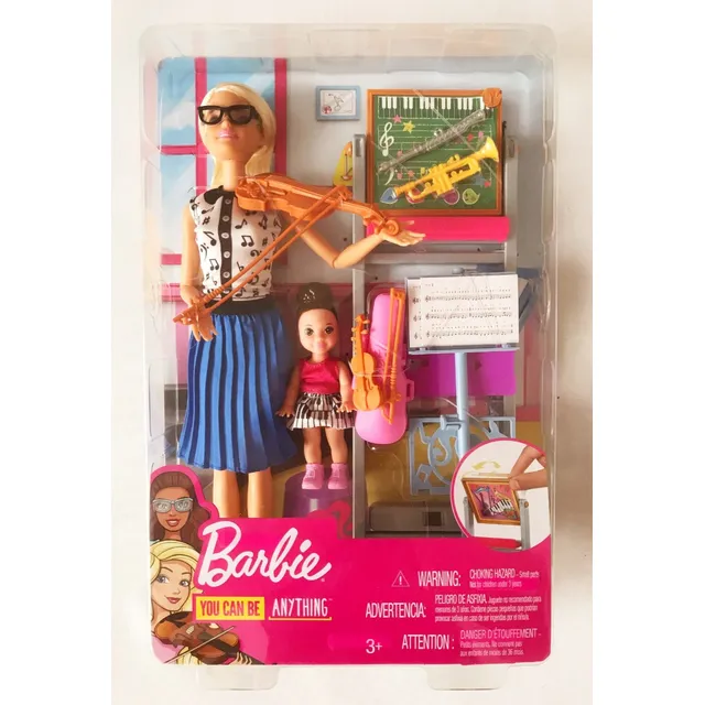 Barbie Violinista Maestra Violin Niños You Can Be Anything