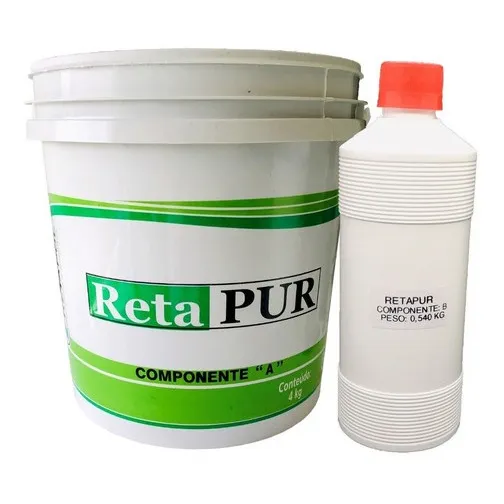 Cola Poliuretano Para Colagem De Borracha Balde De 4,540 Kg 
