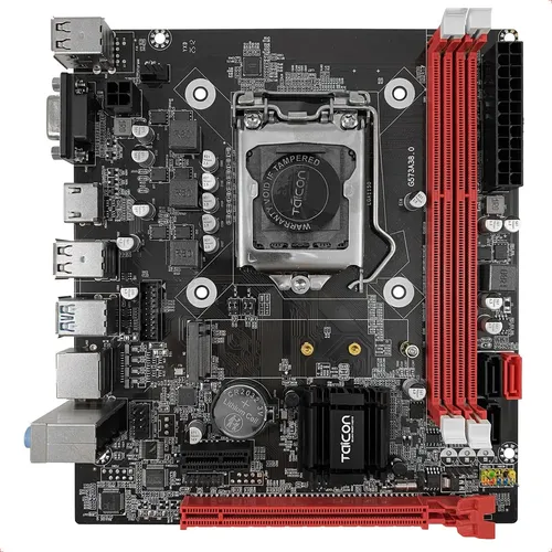 Kit Upgrade Intel I3 12100f + H610m-k + 16gb D4 Cor Preto