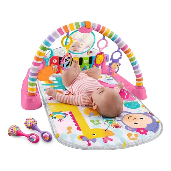Centro de actividades Fisher-Price de Deluxe color rosado