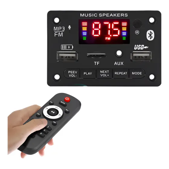 Modulo Amplificado 2 X40: 80w De 7 A 25v