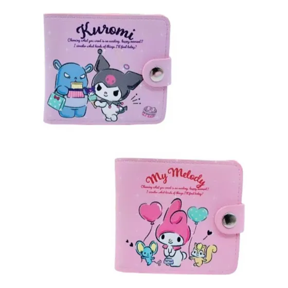 Monedero De Kuromi Para Niñas Monedero De Sanrio