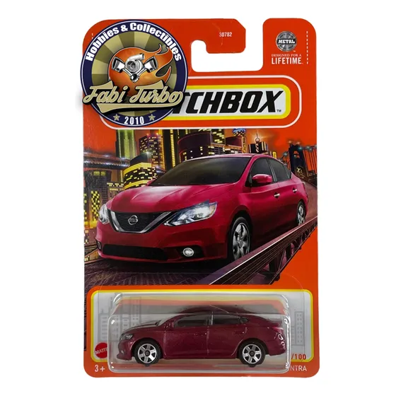 Matchbox - 2016 Nissan Sentra Vermelho
