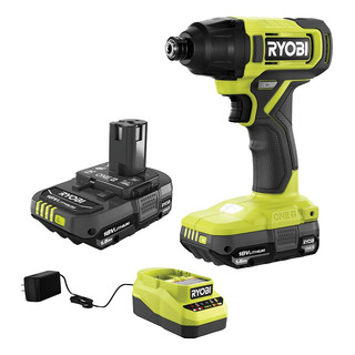 Taladro De Impacto Ryobi P235avn Con 2 Baterías Y Cargador Taladro De Impacto Ryobi P235avn Con 2 Baterías Y Cargador