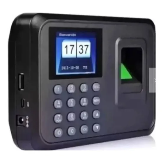 Control De Asistencia Con Reloj Marcador Y Huella Digital
