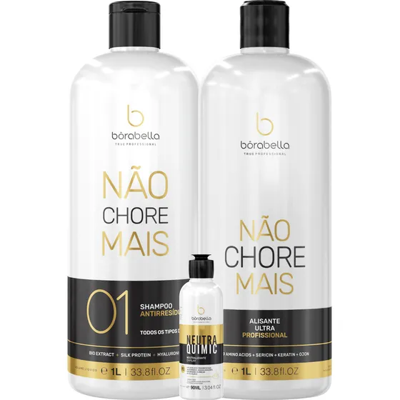 Borabella Não Chore Mais 1l + Neutraquimic 90ml