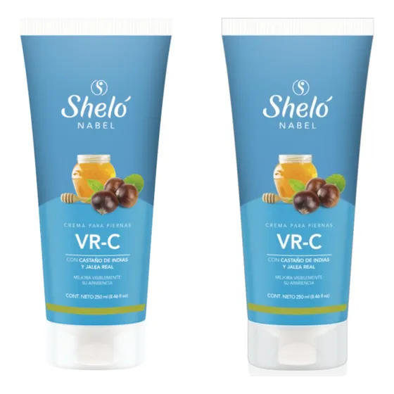 Pack 2 Vr-c Crema Para Varices Shelo Castaña De Indias /sa F
