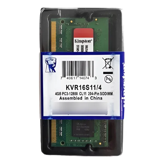 Memoria Ram 4gb Ddr3 1600 Mhz Kingston Para Laptop