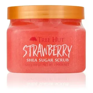 Esfoliante Corporal Tree Hut Morango Shea Sugar Scrub 510 G