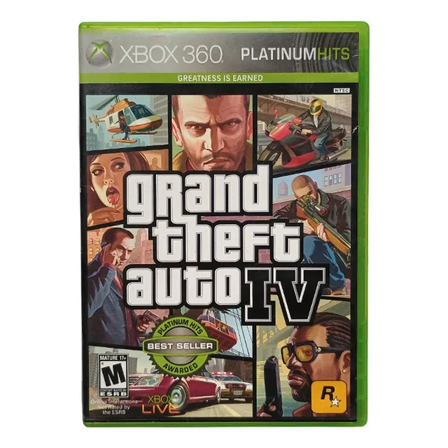 Grand Theft Auto 4 Platinum Xbox 360