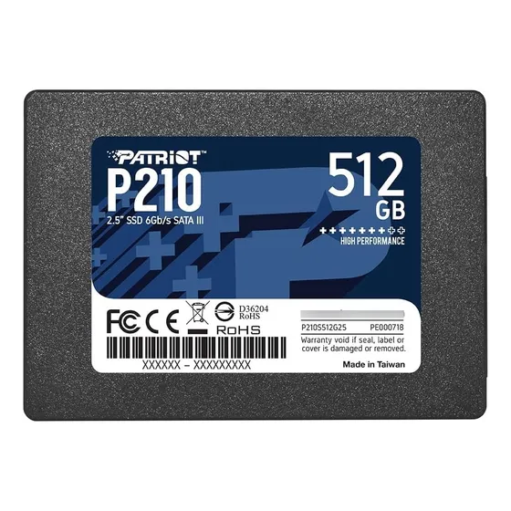 Disco Duro Patriot Solido 512gb Ssd 2.5 Sata 3 P210