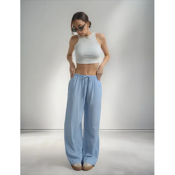 Pantalon Pijama Rayado Recto