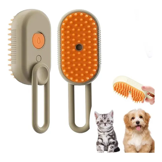 Cepillo Pulverizador Para Mascotas