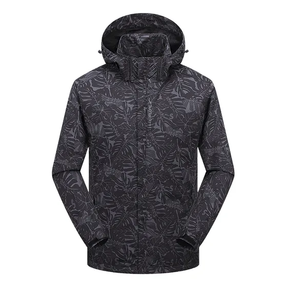 Chamarra Impermeable Rompevientos Casual Para Senderismo
