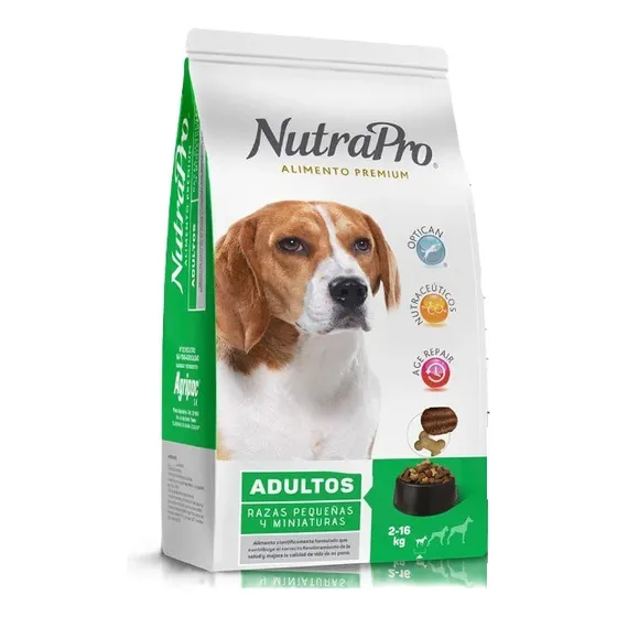 Nutrapro Alimento Perro Adulto Razas Pequeñas 4kg