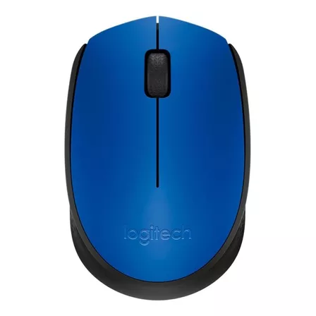 Mouse inalámbrico Logitech  M170 M170 azul y negro